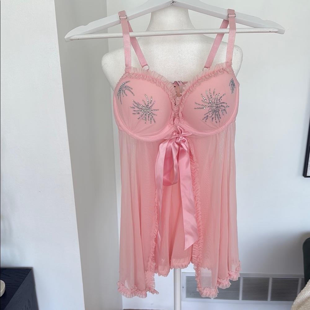 Victoria's Secret Pink Babydoll Lingerie